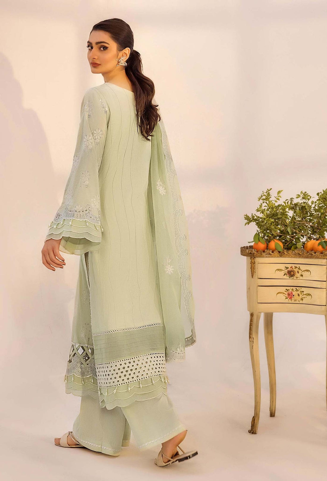 Adans Libas | Inara 25 | CHIKANKARI 4775 by Adans Libas - Designer Dress - Type: Ladies Clothes - Available at Libayah - 100% Original
