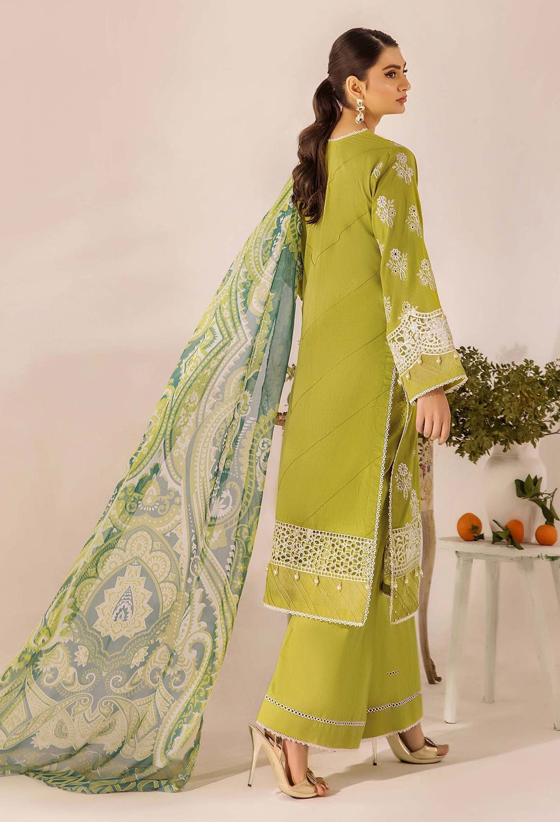 Adans Libas | Inara 25 | CHIKANKARI 4776 by Adans Libas - Designer Dress - Type: Ladies Clothes - Available at Libayah - 100% Original