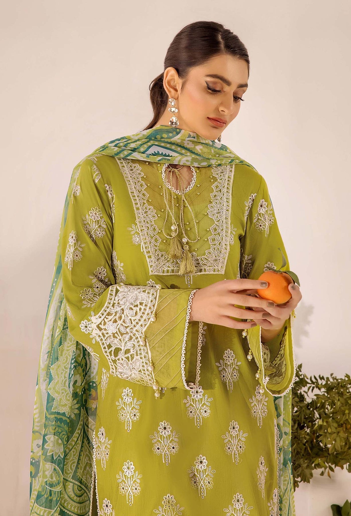 Adans Libas | Inara 25 | CHIKANKARI 4776 by Adans Libas - Designer Dress - Type: Ladies Clothes - Available at Libayah - 100% Original