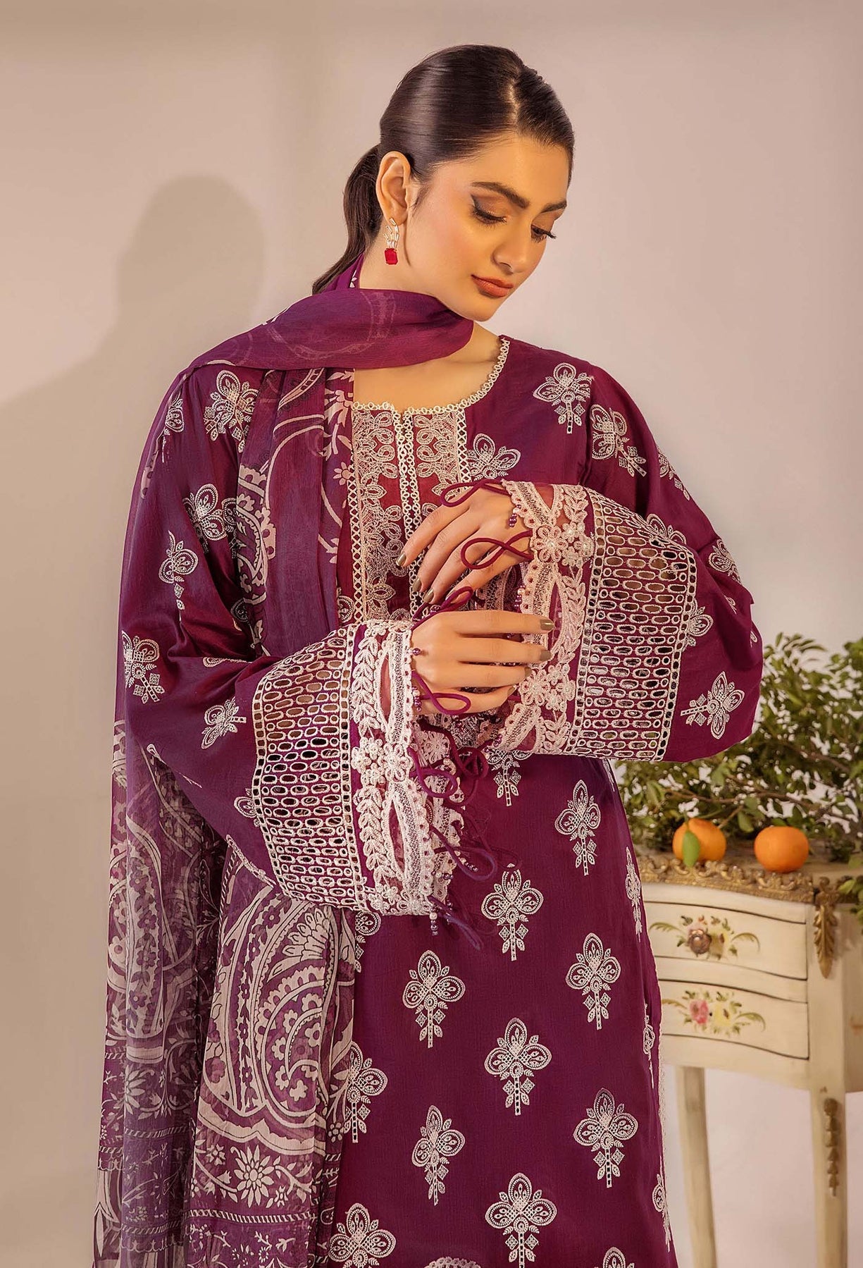 Adans Libas | Inara 25 | CHIKANKARI 4779 by Adans Libas - Designer Dress - Type: Ladies Clothes - Available at Libayah - 100% Original