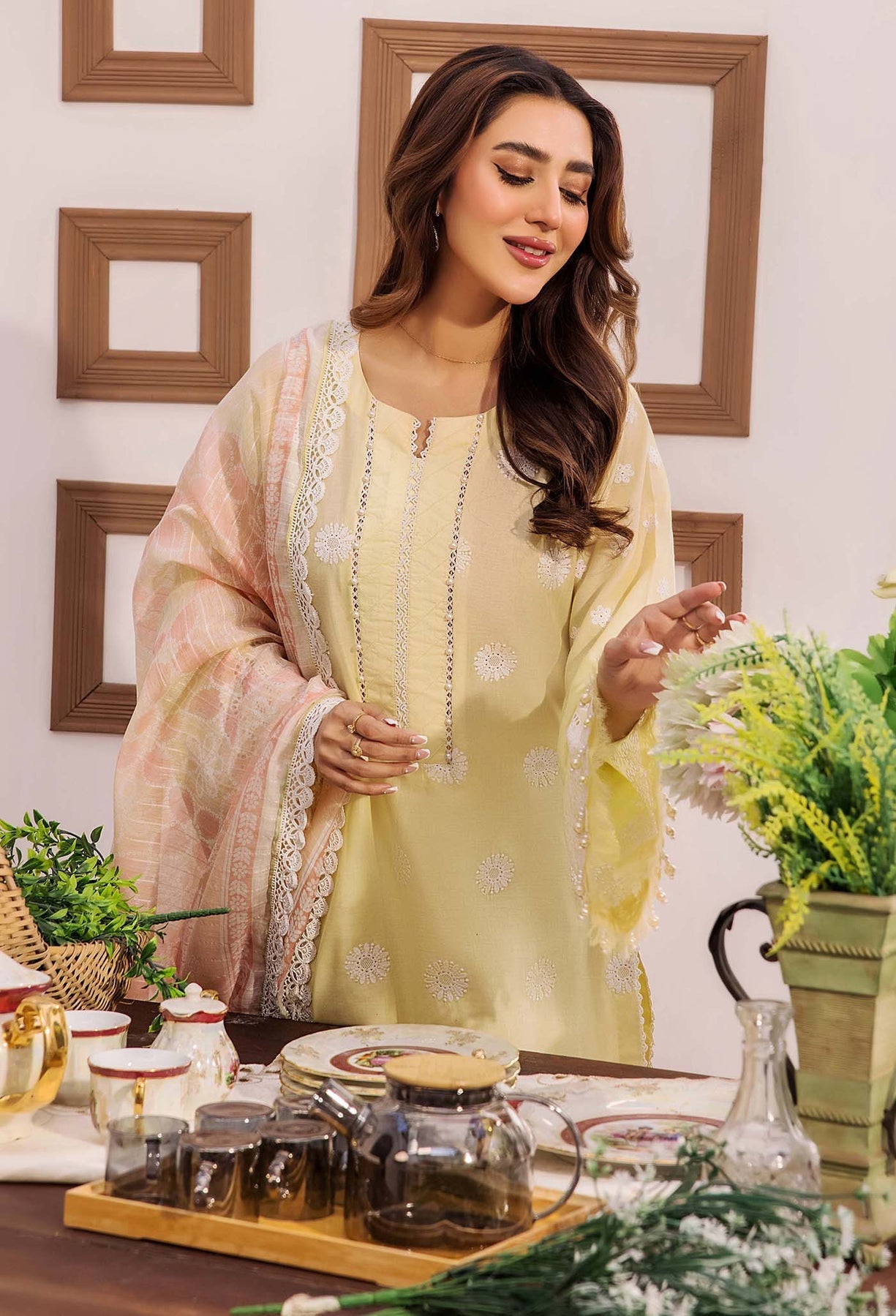 Adans Libas | Stella Chikankari 25 | 1023 by Adans Libas - Designer Dress - Type: Ladies Clothes - Available at Libayah - 100% Original