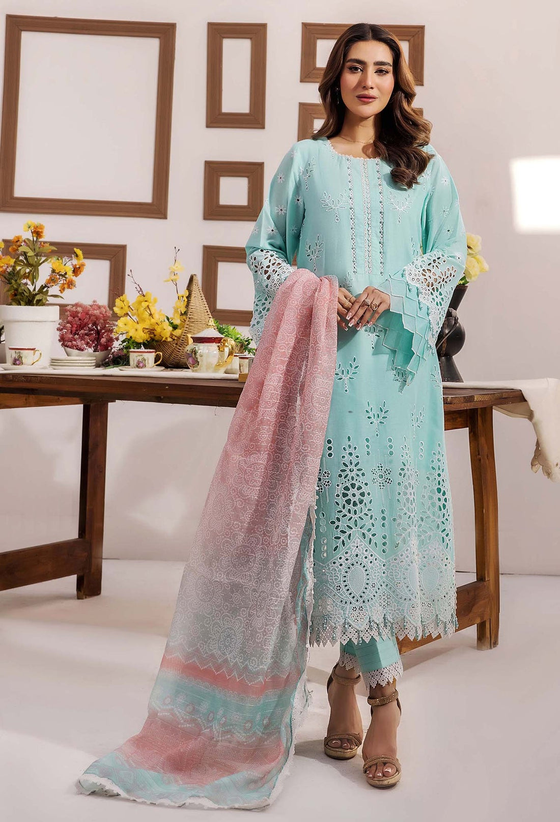 Adans Libas | Stella Chikankari 25 | 1022 by Adans Libas - Designer Dress - Type: Ladies Clothes - Available at Libayah - 100% Original