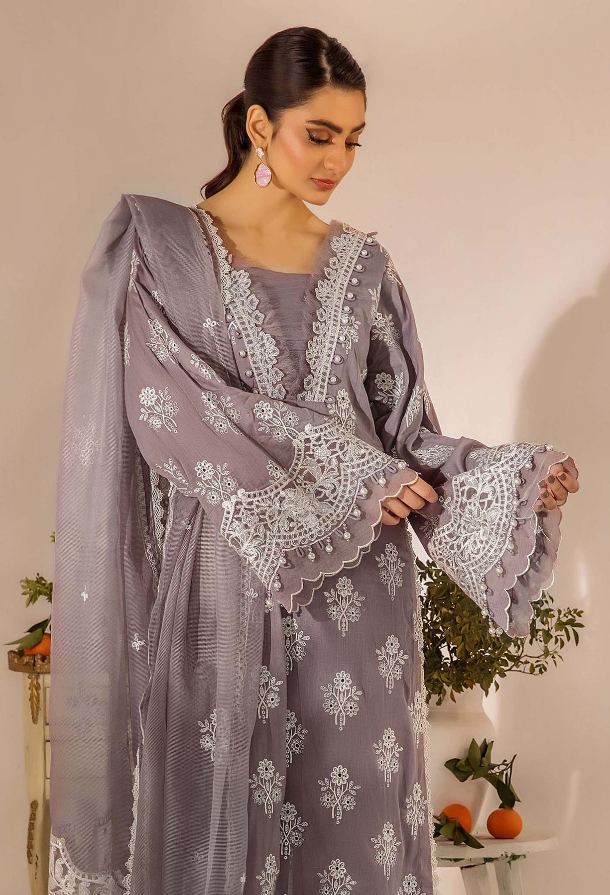 Adans Libas | Inara 25 | CHIKANKARI 4777 by Adans Libas - Designer Dress - Type: Ladies Clothes - Available at Libayah - 100% Original