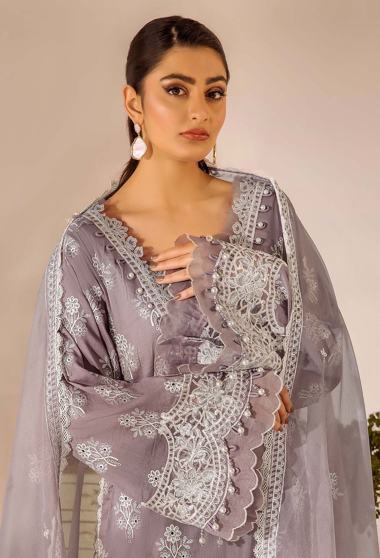 Adans Libas | Inara 25 | CHIKANKARI 4777 by Adans Libas - Designer Dress - Type: Ladies Clothes - Available at Libayah - 100% Original