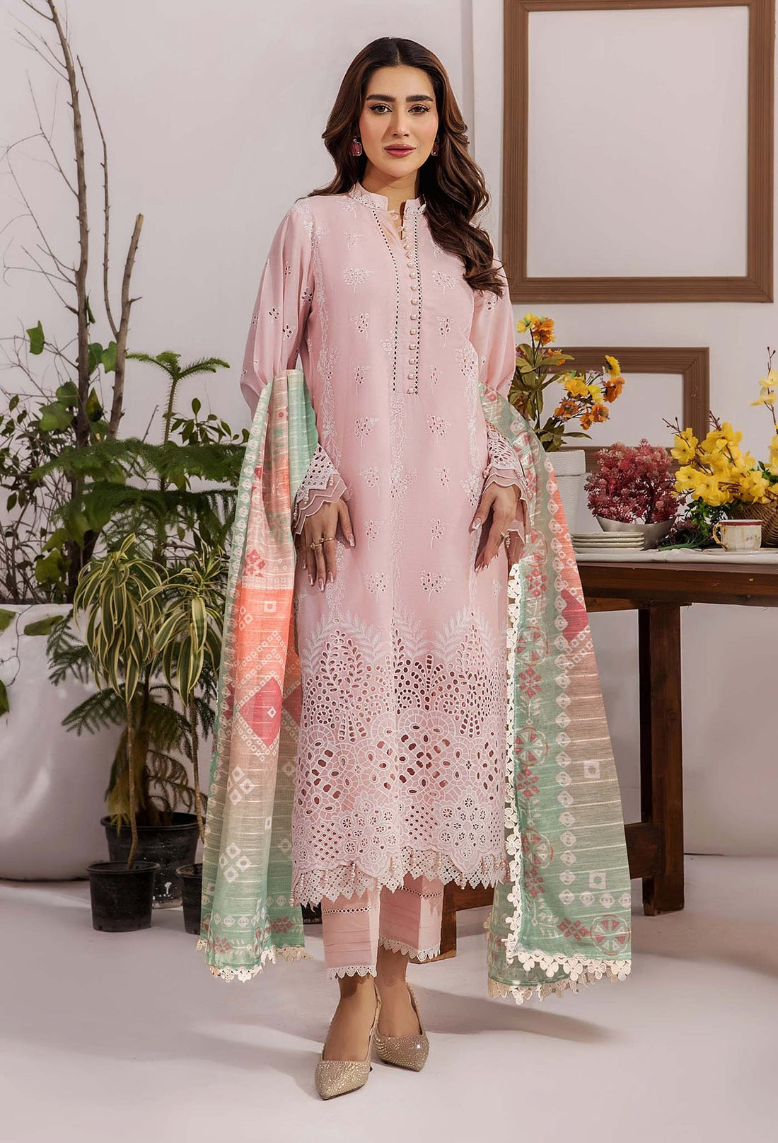 Adans Libas | Stella Chikankari 25 | 1029 by Adans Libas - Designer Dress - Type: Ladies Clothes - Available at Libayah - 100% Original