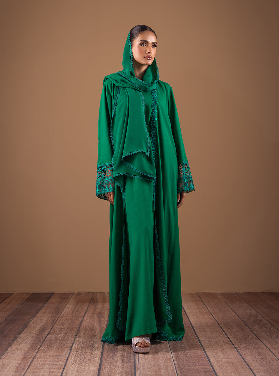 Zainab Chottani | Semi Formals | EMERALD FLAIR by Zainab Chottani - Designer Dress - Type: Formal - Available at Libayah - 100% Original