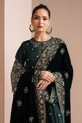 Cross Stitch | Luxe Atelier 25 | EMERALD GRACE by Cross Stitch - Designer Dress - Type: Ladies Clothes - Available at Libayah - 100% Original