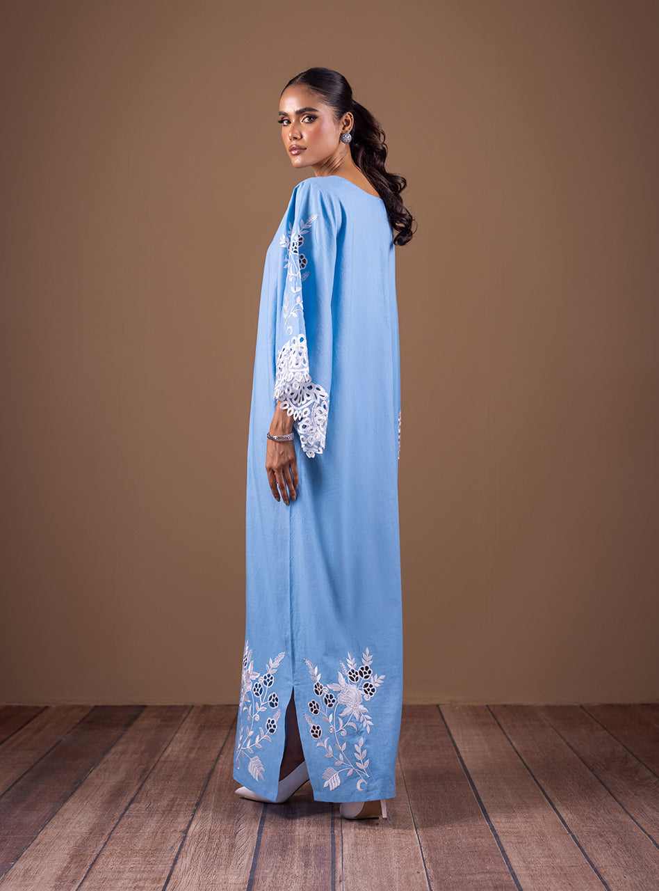 Zainab Chottani | Semi Formals | TIMELESS BLUE by Zainab Chottani - Designer Dress - Type: Formal - Available at Libayah - 100% Original