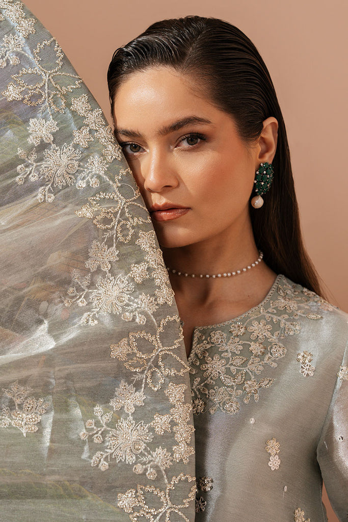 Cross Stitch | Luxe Atelier 25 | MINT AURA by Cross Stitch - Designer Dress - Type: Ladies Clothes - Available at Libayah - 100% Original