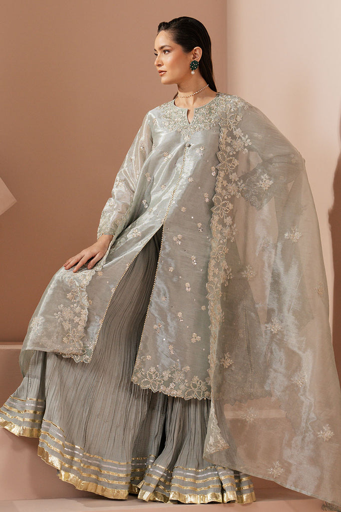 Cross Stitch | Luxe Atelier 25 | MINT AURA by Cross Stitch - Designer Dress - Type: Ladies Clothes - Available at Libayah - 100% Original