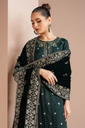 Cross Stitch | Luxe Atelier 25 | EMERALD GRACE by Cross Stitch - Designer Dress - Type: Ladies Clothes - Available at Libayah - 100% Original