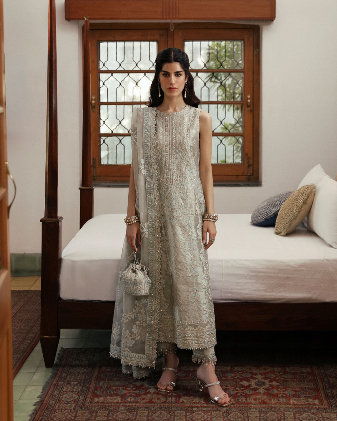 Faiza Saqlain | Mehermah Luxe Formals | Damaris by Faiza Saqlain - Designer Dress - Type: Ladies Clothes - Available at Libayah - 100% Original