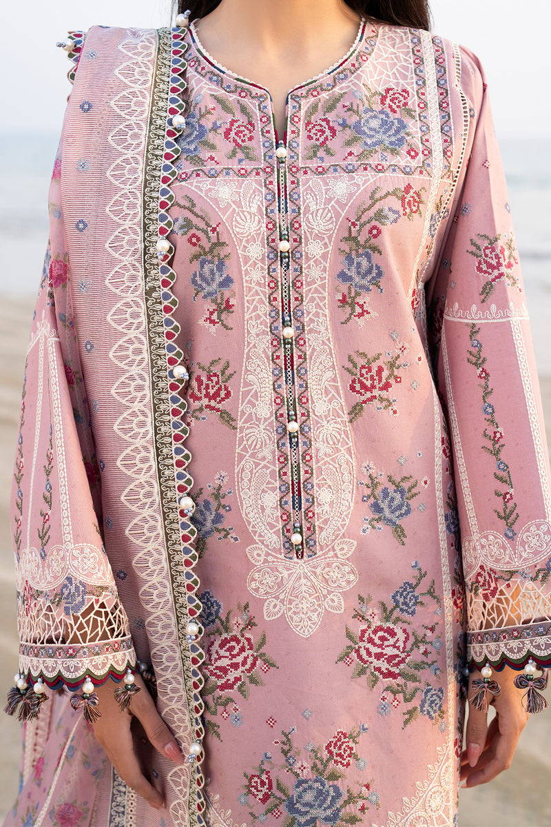 Jazmin | Shahkaar Luxury Lawn 25 | SL25-D2 by Jazmin - Designer Dress - Type: Ladies Clothes - Available at Libayah - 100% Original