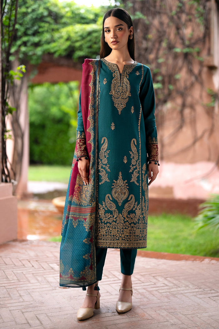 Jazmin | Winter Edition 24 | KHADDAR UW-0070 by Jazmin - Designer Dress - Type: Luxury - Available at Libayah - 100% Original