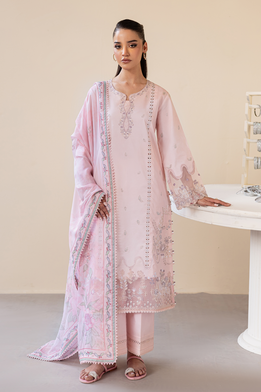 Seran | Nayab Eid Lawn | RANIA by Seran - Designer Dress - Type: Ladies Clothes - Available at Libayah - 100% Original