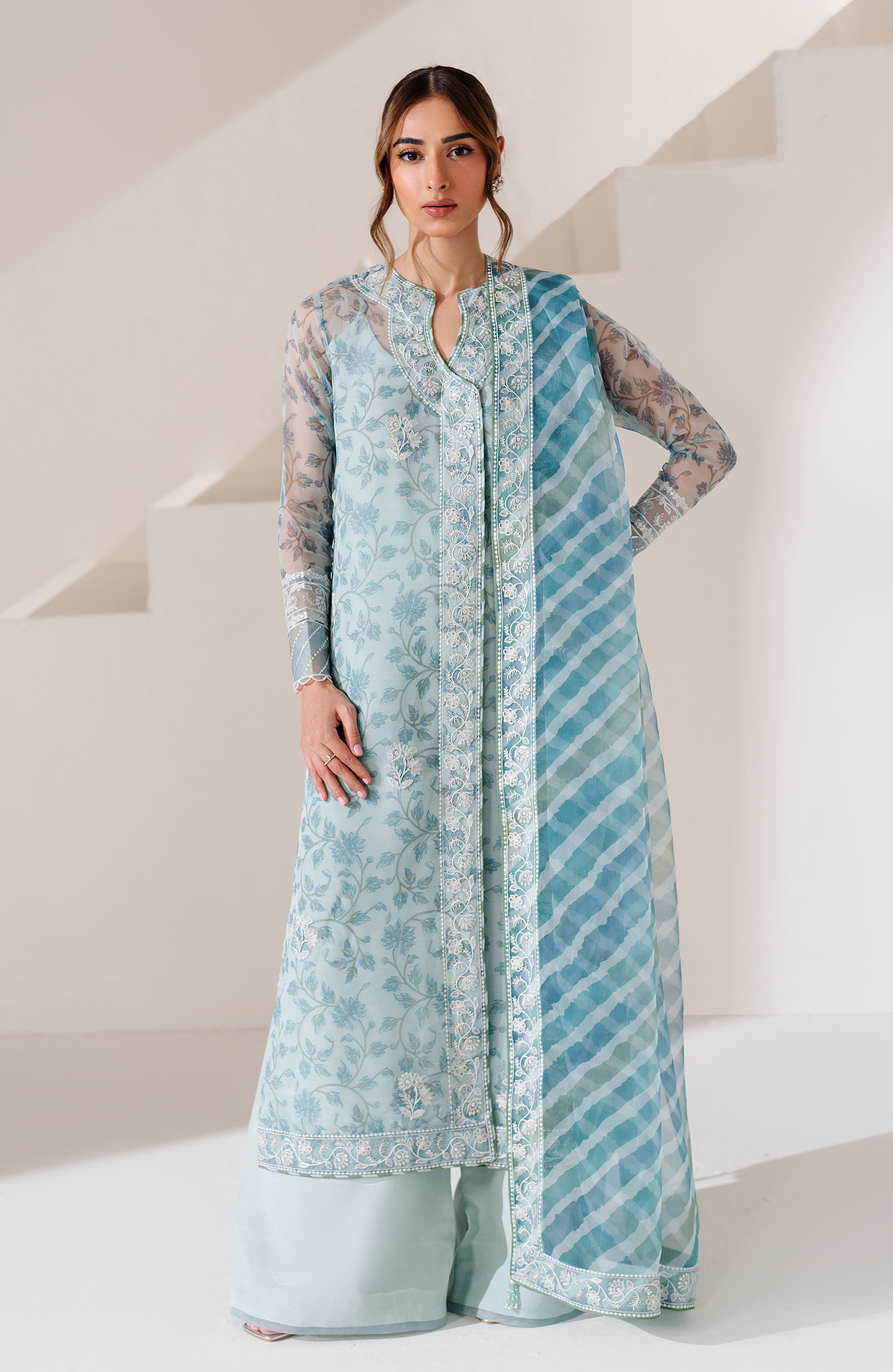 Seran | Eid Luxe Pret 25 | KEVA by Seran - Designer Dress - Type: Ladies Clothes - Available at Libayah - 100% Original