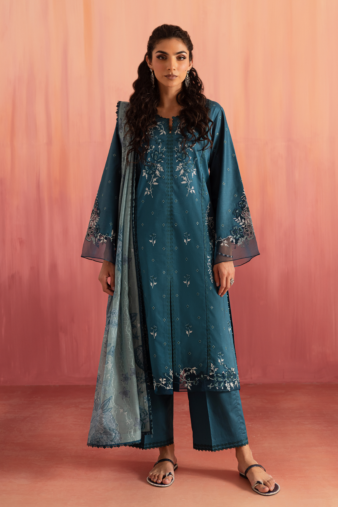 Seran | Nayab Eid Lawn | TIA by Seran - Designer Dress - Type: Ladies Clothes - Available at Libayah - 100% Original