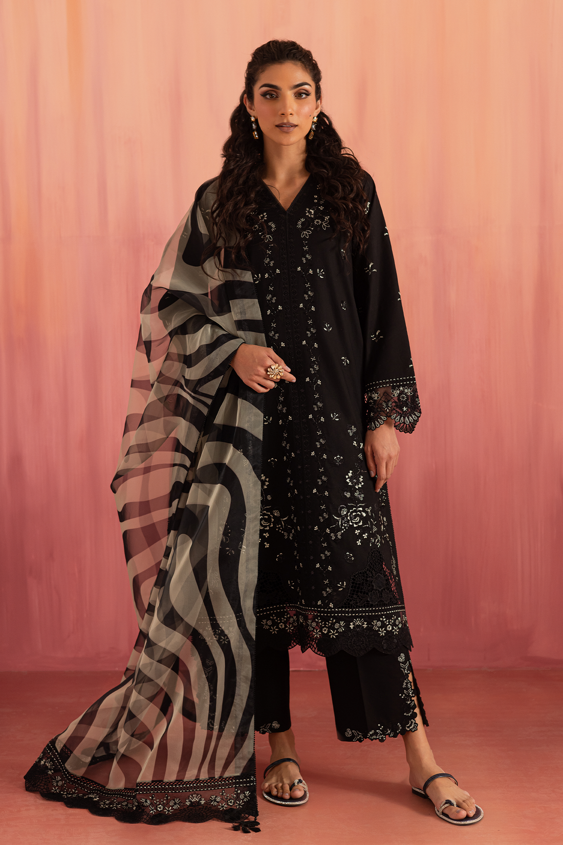 Seran | Nayab Eid Lawn | ZORA by Seran - Designer Dress - Type: Ladies Clothes - Available at Libayah - 100% Original