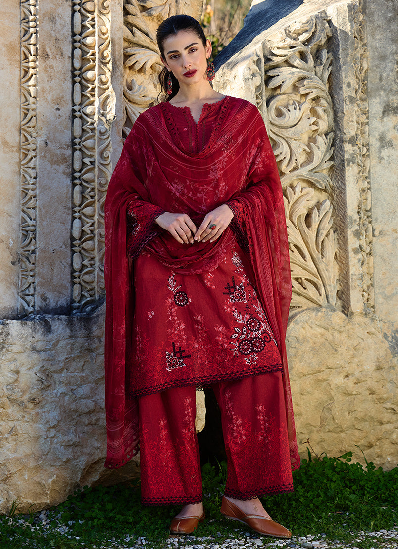 Image | Spring Printkari 25 | Ruby by Image - Designer Dress - Type: Ladies Clothes - Available at Libayah - 100% Original