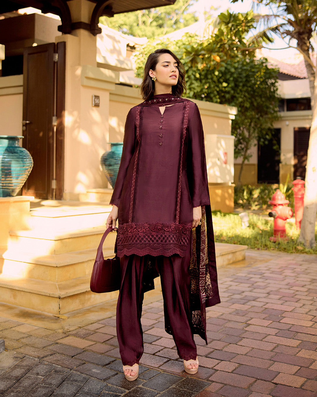 Faiza Saqlain | Carmela Luxury Pret | Triana by Faiza Saqlain - Designer Dress - Type: Ladies Clothes - Available at Libayah - 100% Original