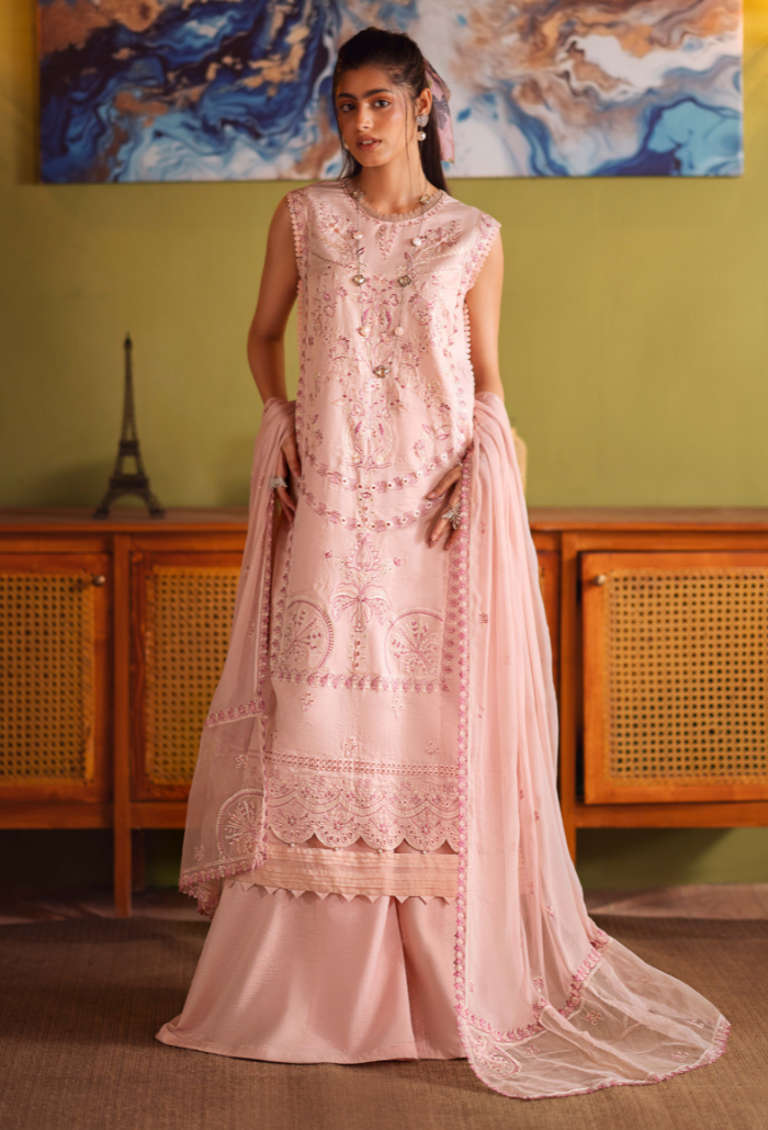 Humdum | Lala Rukh Lawn | Lalarukh - D02 by Humdum - Designer Dress - Type: Ladies Clothes - Available at Libayah - 100% Original