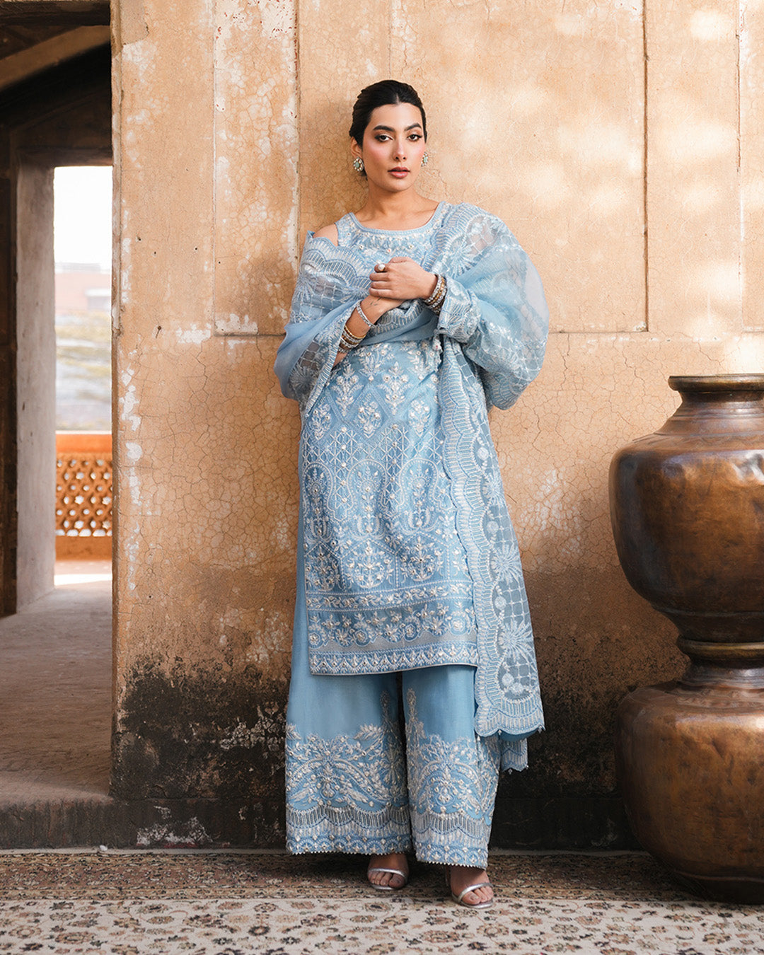 Faiza Saqlain | Zimmal Formals | Yulia by Faiza Saqlain - Designer Dress - Type: Ladies Clothes - Available at Libayah - 100% Original
