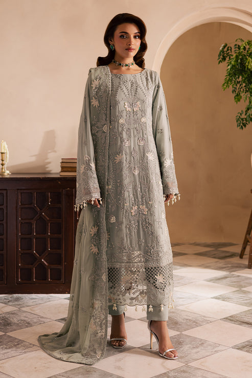 Emaan Adeel | Miraan luxury chiffon | ISMIRA by Emaan Adeel - Designer Dress - Type: Ladies Clothes - Available at Libayah - 100% Original
