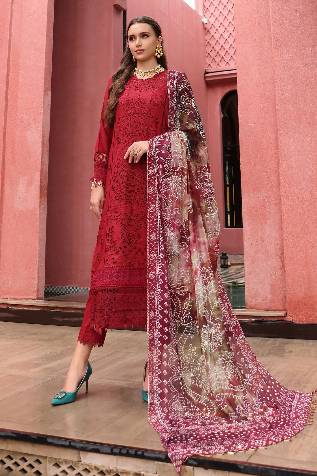 Nureh | Bazaar Lawn 25 | NE-109 by Nureh - Designer Dress - Type: Ladies Clothes - Available at Libayah - 100% Original
