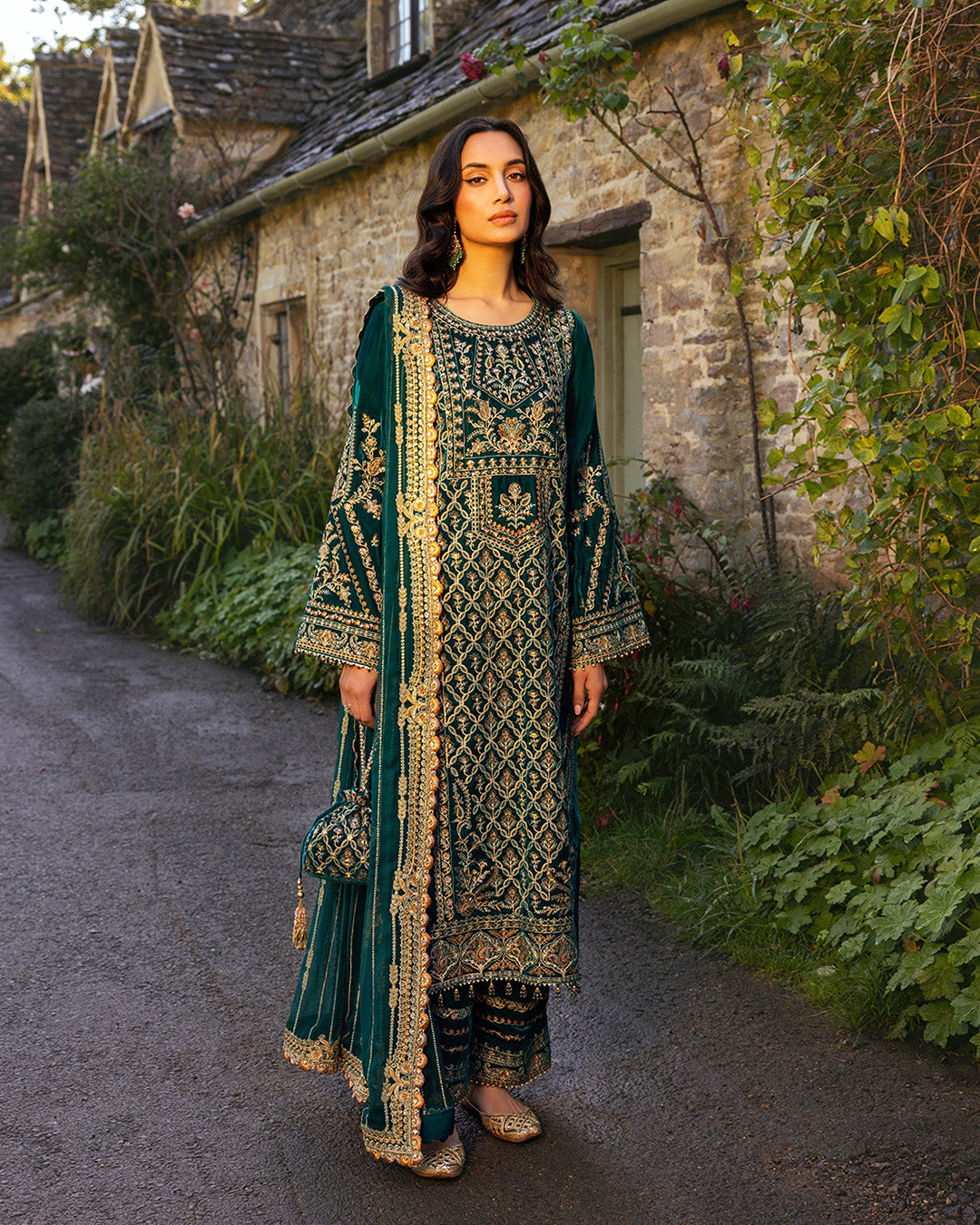 Faiza Saqlain | Adeen Formals | Merna by Faiza Saqlain - Designer Dress - Type: Ladies Clothes - Available at Libayah - 100% Original