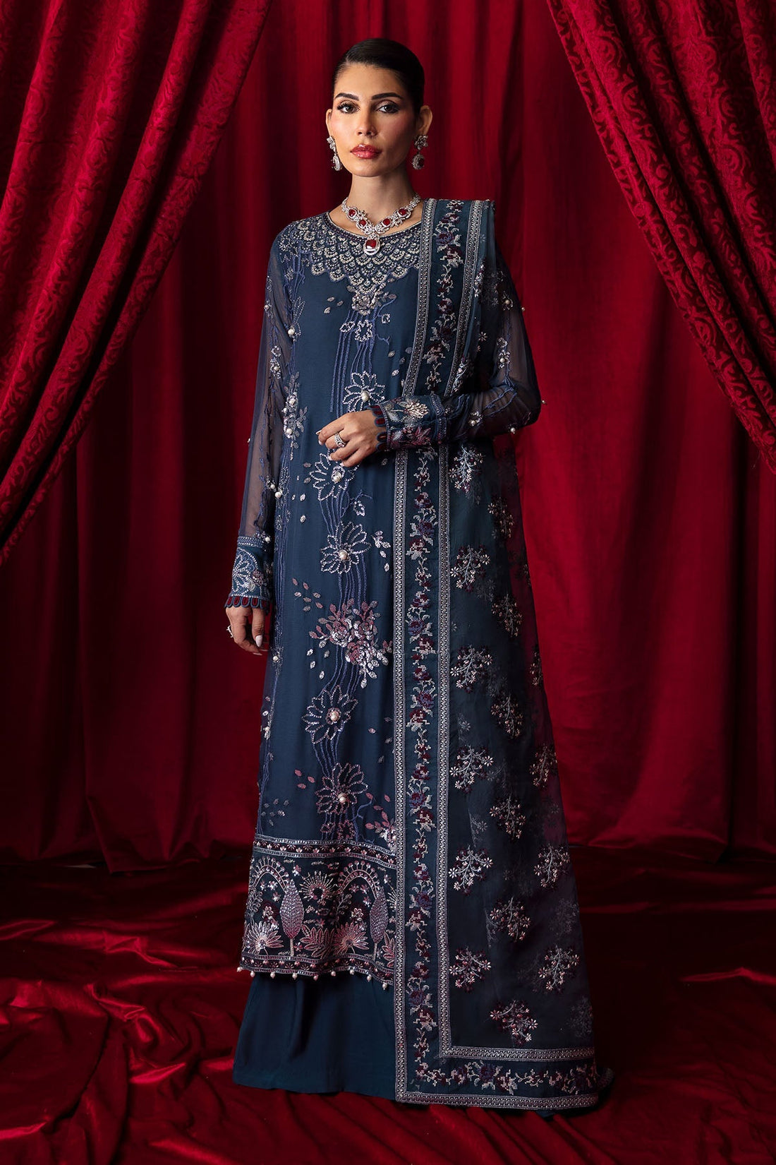 Nureh | Elanora Formal 24 | NEL-52-Cielle by Nureh - Designer Dress - Type: Ladies Clothes - Available at Libayah - 100% Original