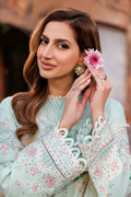 Farasha | Kaavish Lawn 24 | WHISPER MINT by Farasha - Designer Dress - Type: Ladies Clothes - Available at Libayah - 100% Original