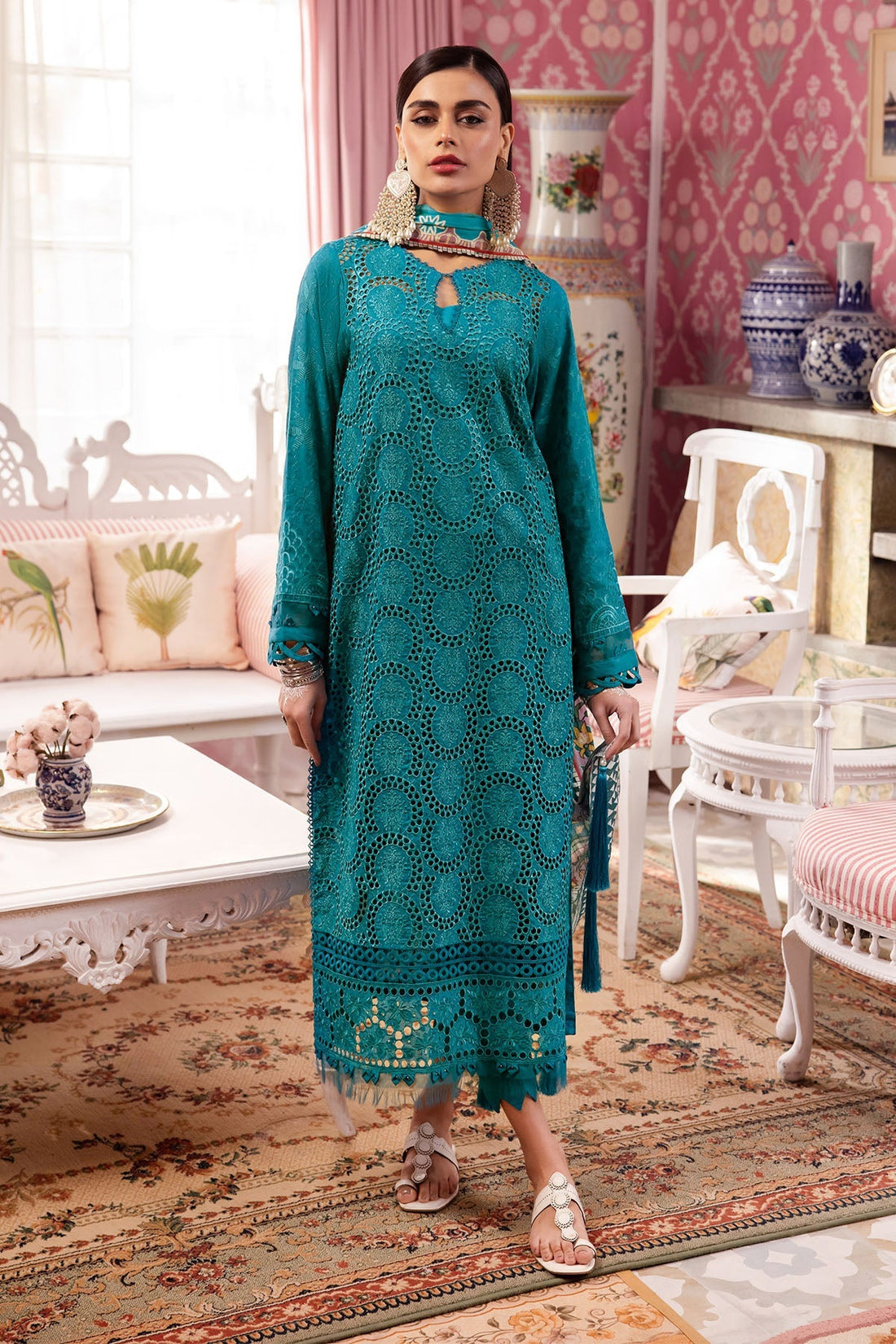 Nureh | Maya Lawn | NS-108 by Nureh - Designer Dress - Type: Ladies Clothes - Available at Libayah - 100% Original