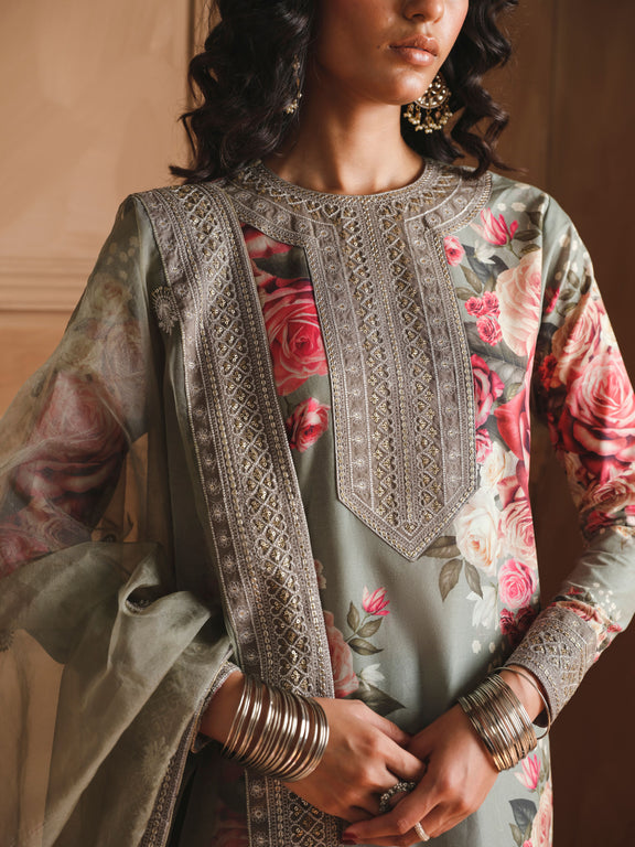 Humjoli | Luxury Collection | Olive Tree by Humjoli - Designer Dress - Type: Ladies Clothes - Available at Libayah - 100% Original