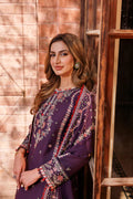 Farasha | Kaavish Lawn 24 | SHADOW BERRY by Farasha - Designer Dress - Type: Ladies Clothes - Available at Libayah - 100% Original