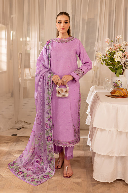 Farasha | Seraya Lawn 24 | VOILET by Farasha - Designer Dress - Type: Ladies Clothes - Available at Libayah - 100% Original