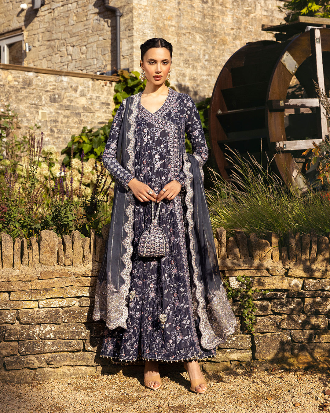 Faiza Saqlain | Adeen Formals | Darcel by Faiza Saqlain - Designer Dress - Type: Ladies Clothes - Available at Libayah - 100% Original