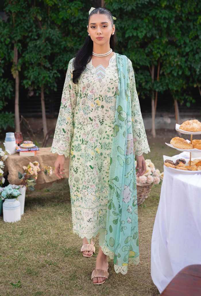Humdum | Gardenia Lawn 24 | Printkari Lawn PLG 07 by HumDum - Designer Dress - Type: Ladies Clothes - Available at Libayah - 100% Original