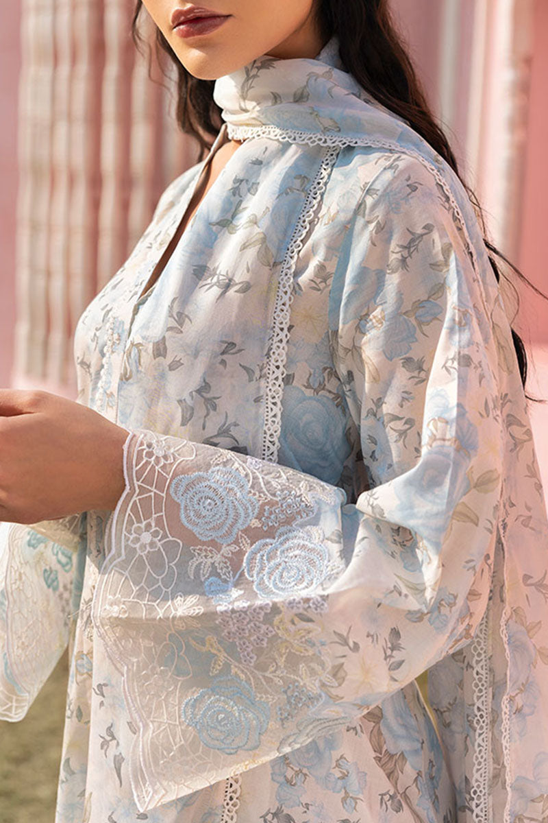 Cross Stitch | Premium Lawn 25 | MYSTIC HAZE by Cross Stitch - Designer Dress - Type: Ladies Clothes - Available at Libayah - 100% Original