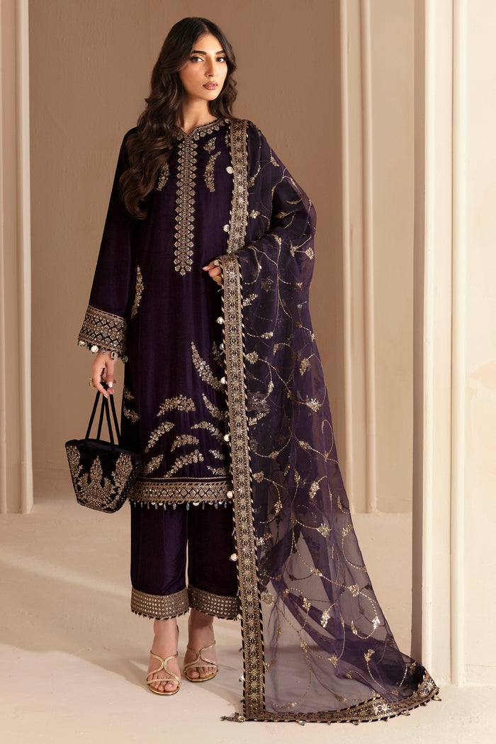 Jazmin | Velvet Edit 24 | VF-2026 by Jazmin - Designer Dress - Type: Ladies Clothes - Available at Libayah - 100% Original