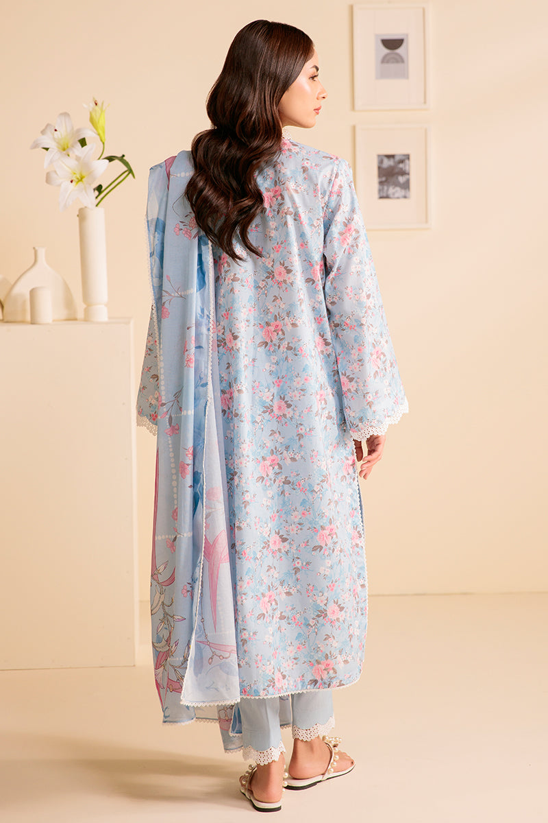 Cross Stitch | Daily Wear | MYSTIQUE BLUE by Cross Stitch - Designer Dress - Type: Casuals - Available at Libayah - 100% Original