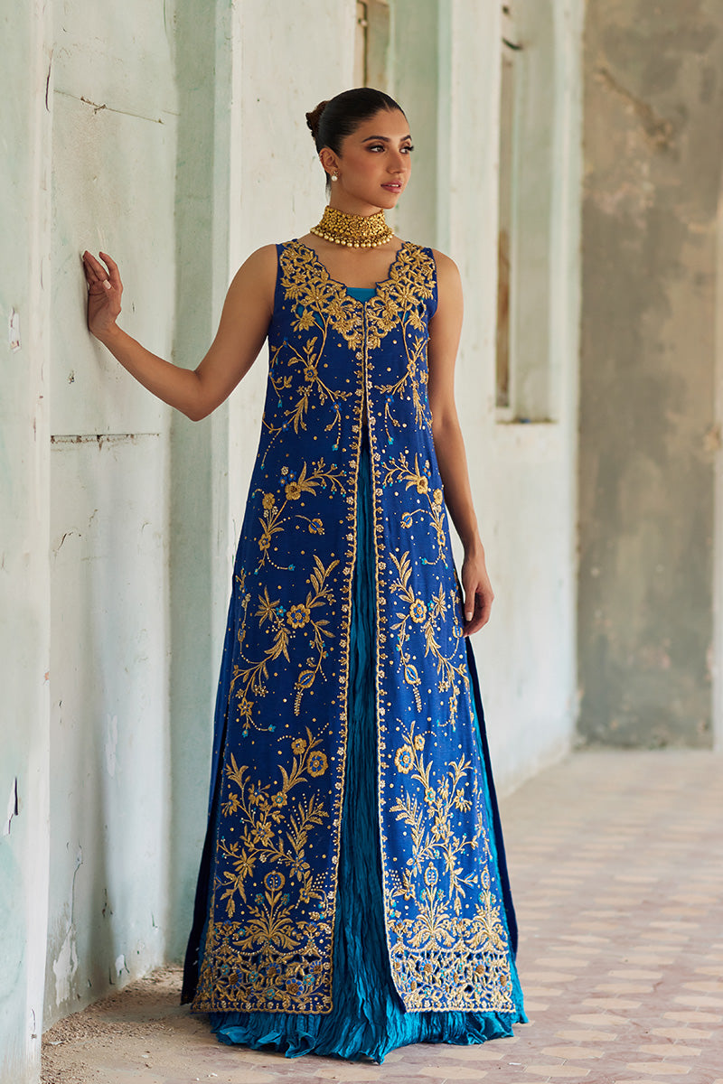 Mina Hassan | Formal Dholki Collection | Rooha by Mina Hassan - Designer Dress - Type: Ladies Clothes - Available at Libayah - 100% Original