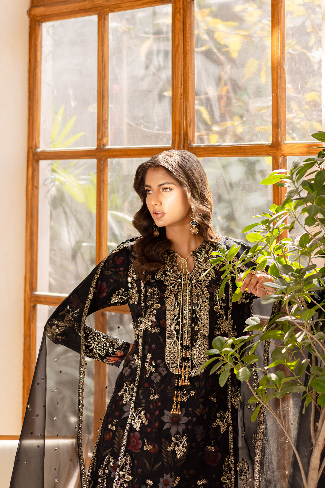 Emaan Adeel | Noore Festive Formals | ZAREYA by Emaan Adeel - Designer Dress - Type: Ladies Clothes - Available at Libayah - 100% Original