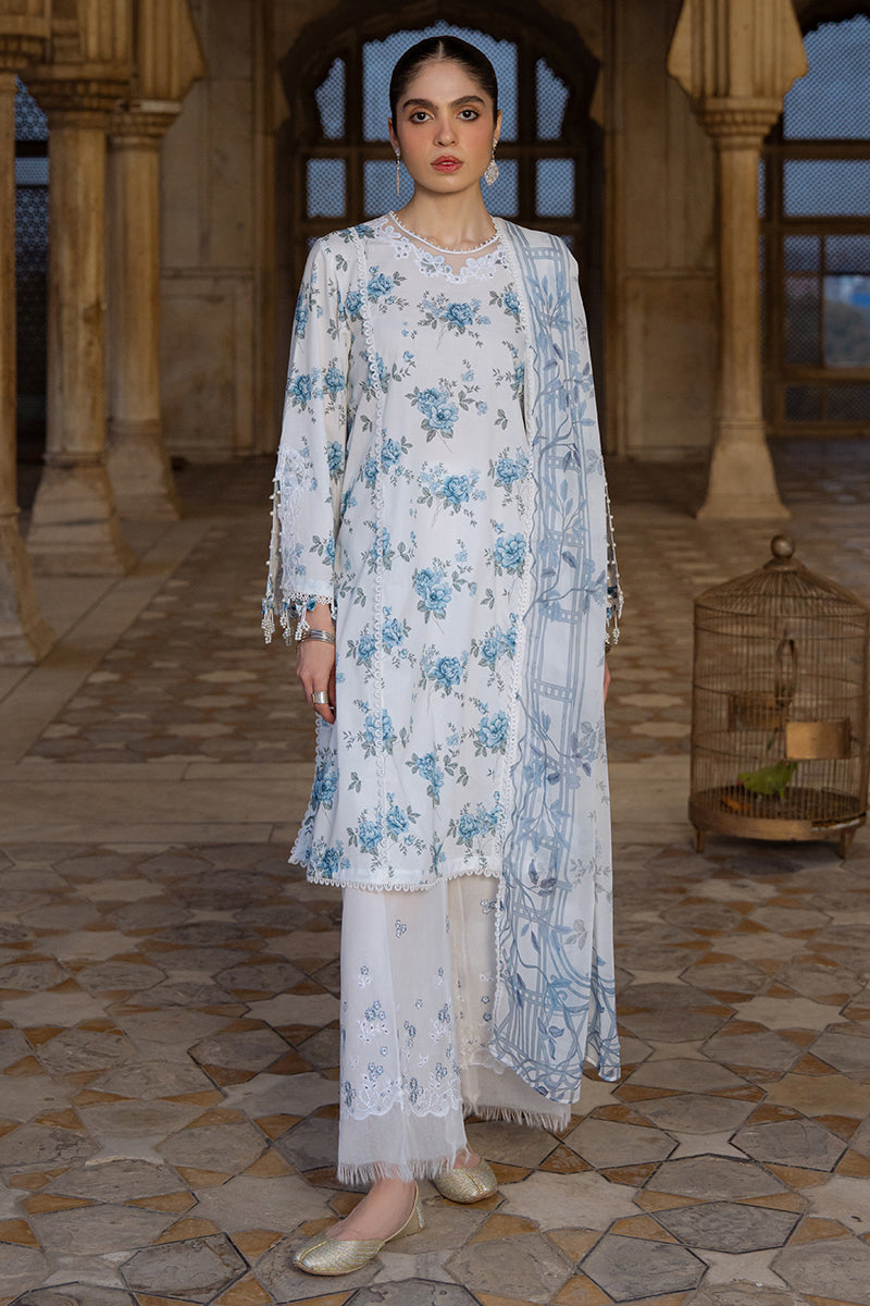Cross Stitch | Eid Lawn Edit 25 | SUMMER MELODY by Cross Stitch - Designer Dress - Type: Ladies Clothes - Available at Libayah - 100% Original