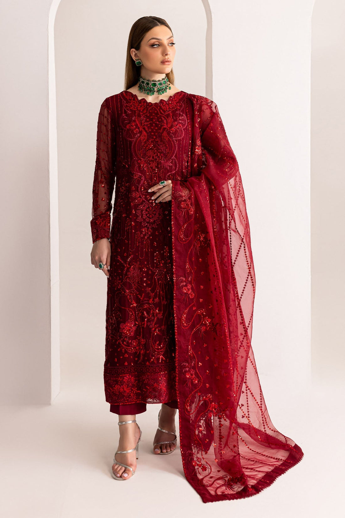 Nureh | Fancy Formals | NP-516 by Nureh - Designer Dress - Type: Formal - Available at Libayah - 100% Original