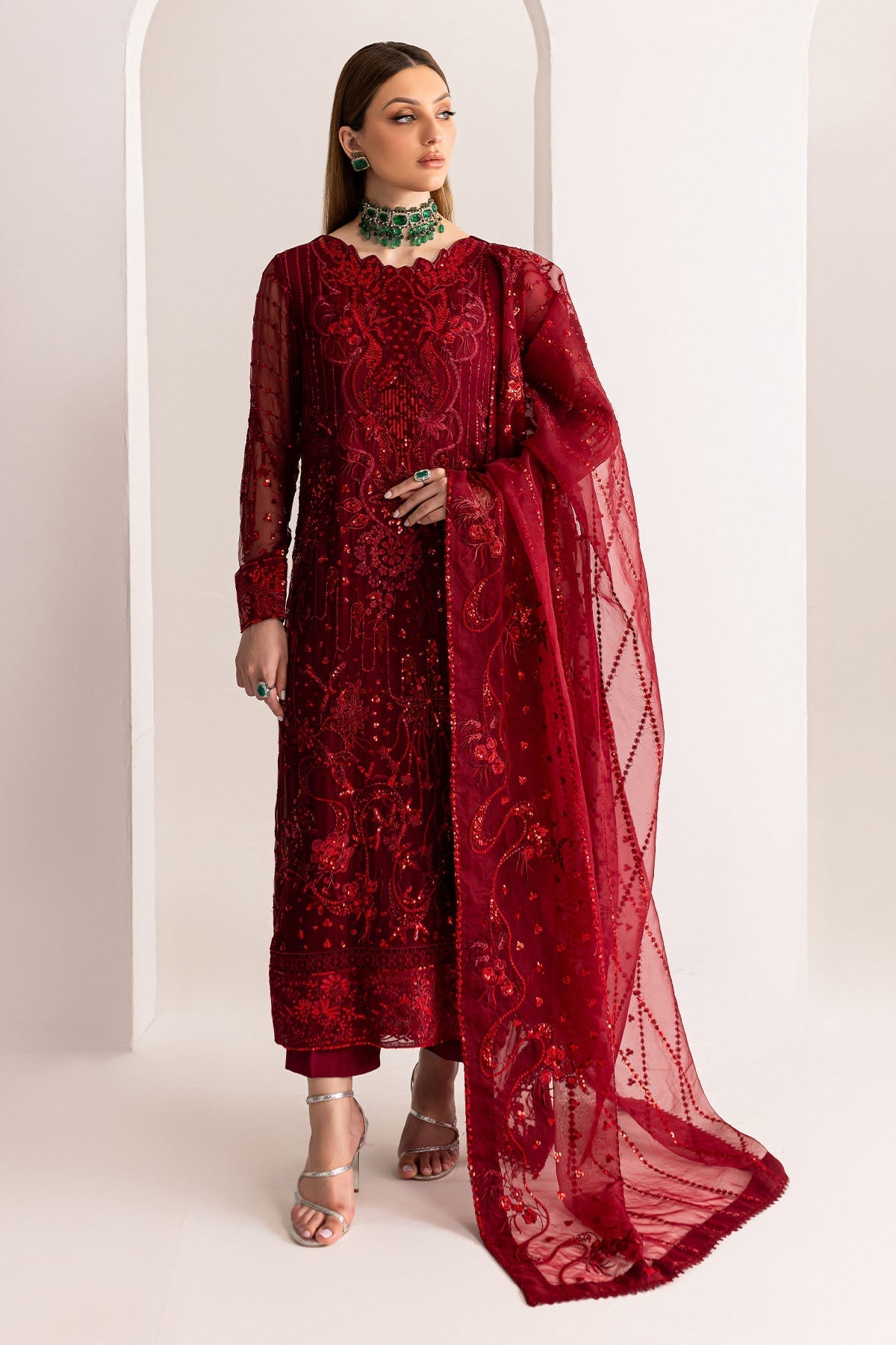 Nureh | Fancy Formals | NP-516 by Nureh - Designer Dress - Type: Formal - Available at Libayah - 100% Original
