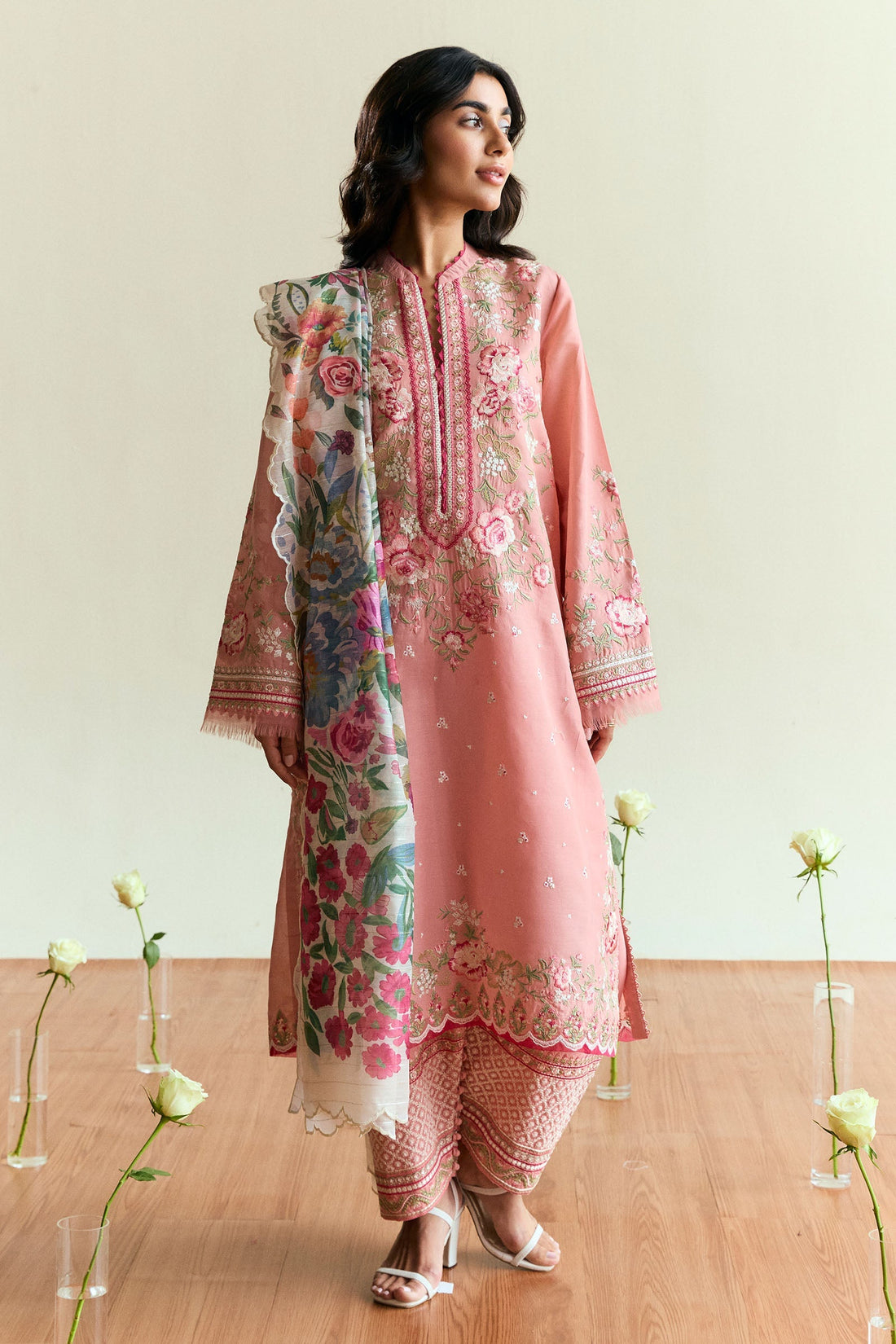 Zara Shahjahan | Coco Eid Edit | Sable-D9 by Zara Sahjahan - Designer Dress - Type: Ladies Clothes - Available at Libayah - 100% Original