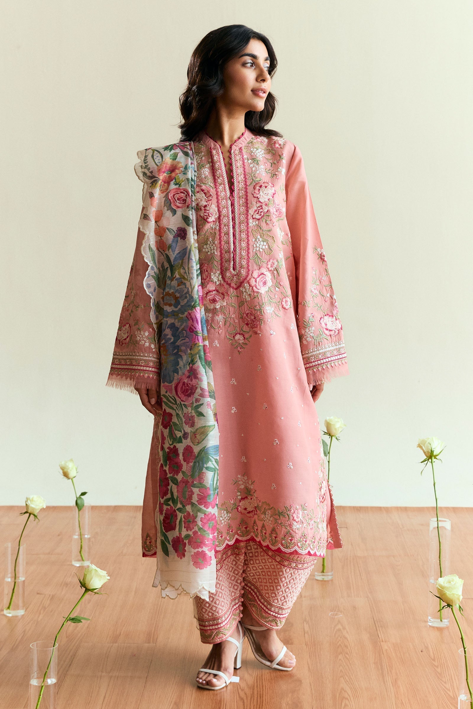 Zara Shahjahan | Coco Eid Edit | Sable-D9 by Zara Sahjahan - Designer Dress - Type: Ladies Clothes - Available at Libayah - 100% Original