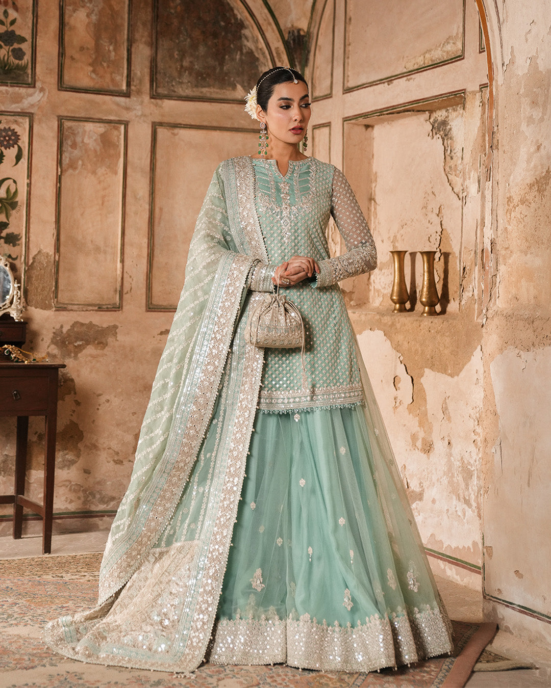 Faiza Saqlain | Zimmal Formals | Valari by Faiza Saqlain - Designer Dress - Type: Ladies Clothes - Available at Libayah - 100% Original