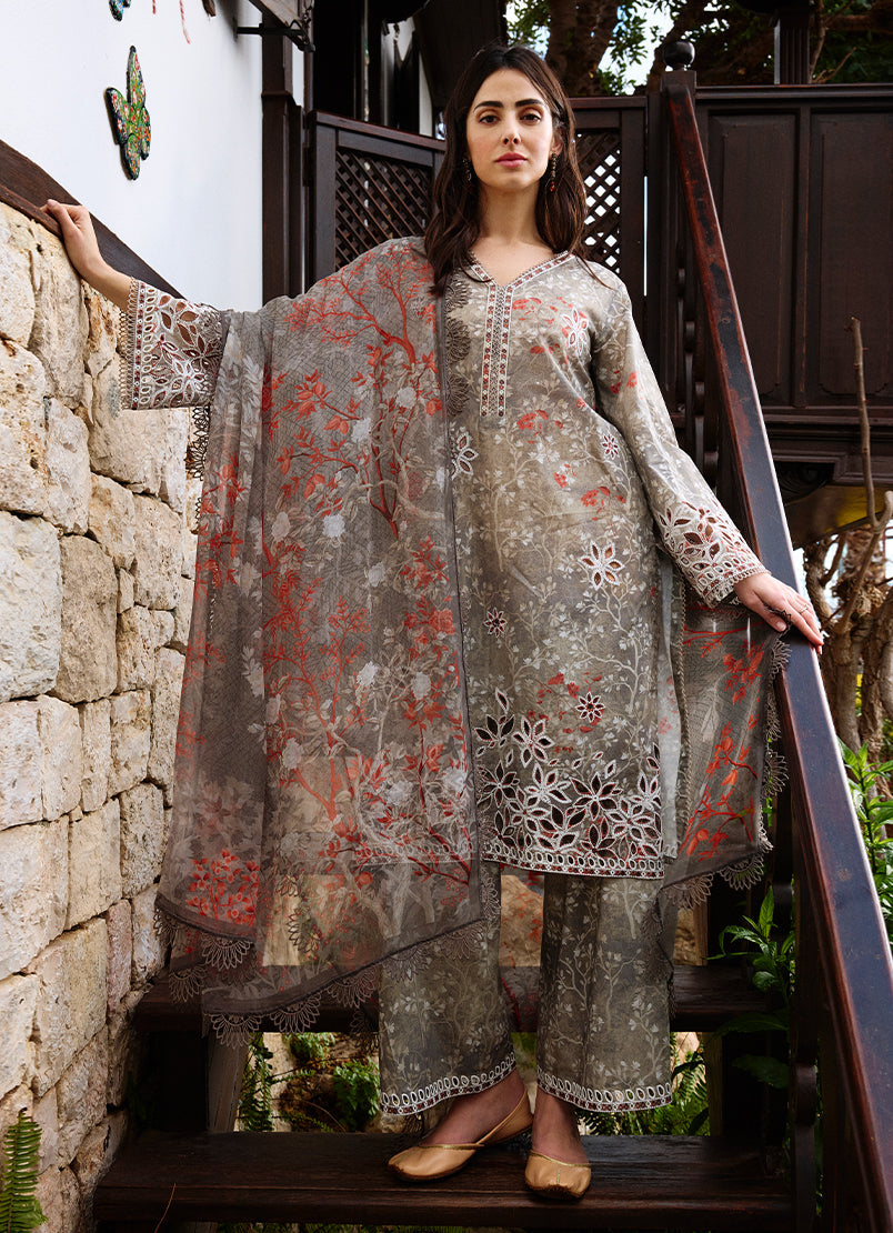 Image | Spring Printkari 25 | Anisa by Image - Designer Dress - Type: Ladies Clothes - Available at Libayah - 100% Original
