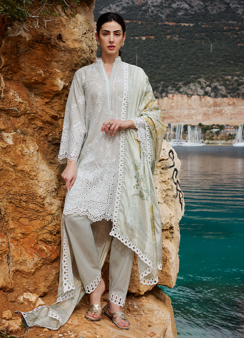 Image | Lawnkari 25 | Melek by Image - Designer Dress - Type: Ladies Clothes - Available at Libayah - 100% Original